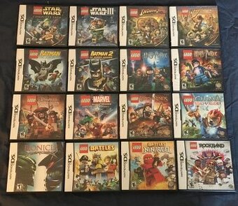 Koupím LEGO hry na Nintendo DS
