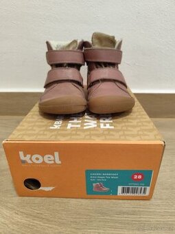 Dívčí zimní barefoot boty koel vel. 28