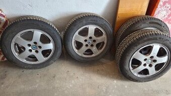 4x originál lité disky s celoročním pneu Barum Quartaris 5