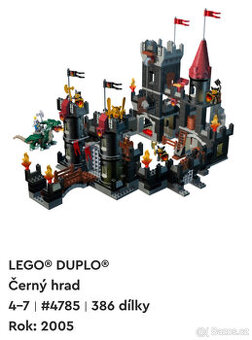 Lego Duplo Černý hrad