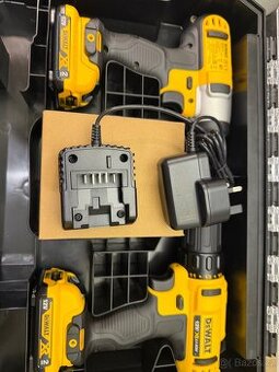 DeWALT DCK211D2T sada 12V AKU Vrtačky a utahováku, 2x2Ah,