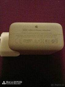 Adaptér original Apple iPhone 30W type C
