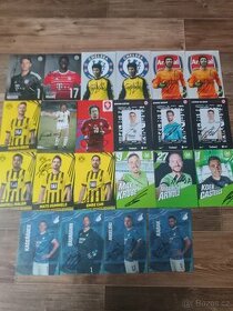 Fotbalové autogramy 33 kartiček