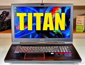Herní notebook MSI TITAN GT75 | GTX 1080 8GB | 17,3" 120 Hz