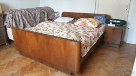 Stara dřevěné ložnice z 50. - 60. let z pozůstalosti - 1