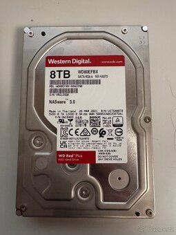 3,5" Western Digital Red Plus 8TB (WD80EFPX)