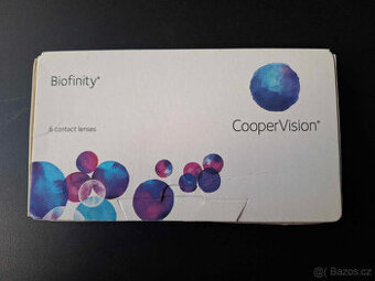 Kontaktní čočky měsíční CooperVision Biofinity -1,5