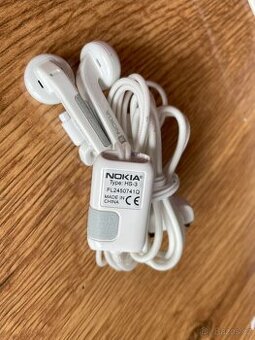 Sluchátka NOKIA HS-3 HANDSFREE / NOVÁ