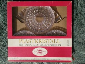 Retro plastové tácy - set
