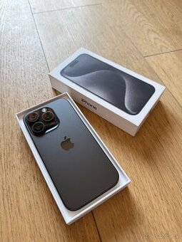 Apple iPhone 15 Pro 256GB černý