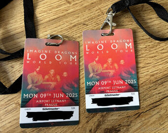 Imagine Dragons, 9.6.2025 Praha - Letňany, 2x Golden Circle