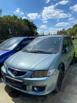 2x Mazda premacy na díly nebo opravu.