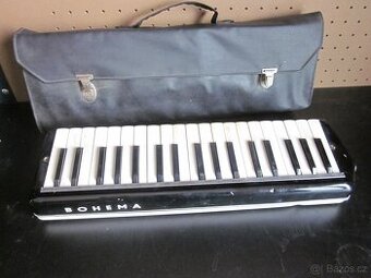 Foukací klávesová harmonika,BOHEMA. - 1