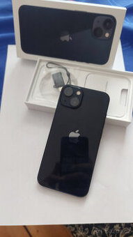 APPLE IPHONE 13, 128 GB ČERNÝ, JAKO NOVÝ