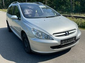 Peugeot 307 1.6 HDi rok 2006 náhradní díly stříbrná - 1