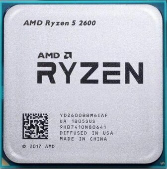 CPU AMD Ryzen 5 2600