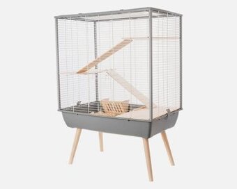 Prodám použitou klec pro potkany ZOLUX NEO Cosy, šedá