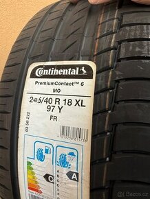 Nová pneumatika 245/40 R18 xl 97Y continental