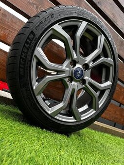 Alu kola 4x108 r17 s letnim pneu (f20545)