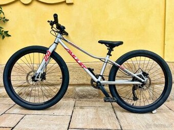 Dětské kolo Amulet Youngster 24" 2023 Alu Brushed Transpare