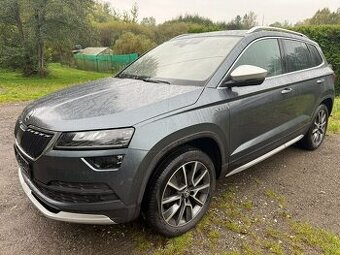 Škoda Karoq SCOUT 2,0TDi 110kw 4x4 dsg r.v. 2021 el. tažné