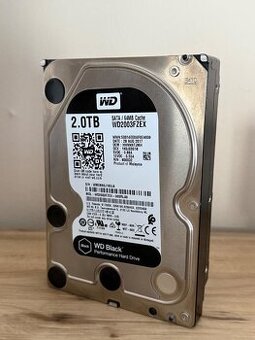 HDD WD black SATA 2TB