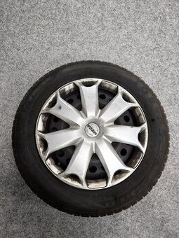 Prodám plechové ráfky + gumy