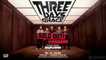 Three days grace PRAHA 15.11.2025
