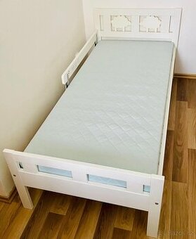 Dětská postel IKEA Kritter + rošt + matrace