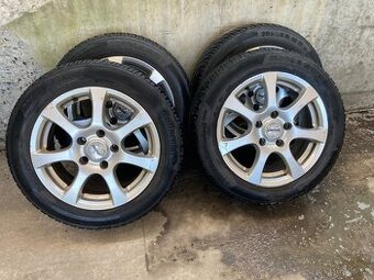 Alu kola Autec R16, 7j x16 H2 + zimní pneu