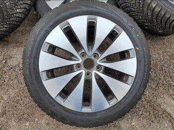 Originál alu kola Volkswagen Škoda 18" + pneu 215/55 R18