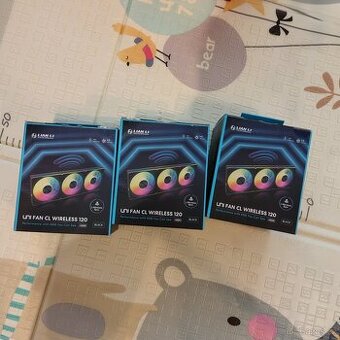 Lian Li UNI FAN CL Wireless Fan, 3x-Pack - 120mm, black