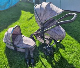 Kočárek Egg Camo grey