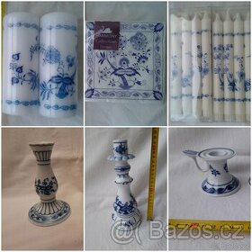 Cibulák Svícen 16cm/22cm/7cm/Svíčky/Ubrousky 1.Tř st.značení