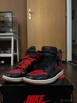 Jordan 1 retro high og  "bred patent"