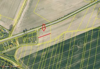 Stavební pozemek 2267 m2 ve Vescích u Soběslavi