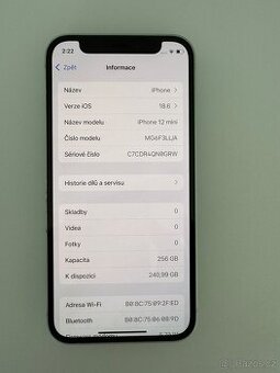 Zanovni Apple iPhone 12 mini 256GB Zeleny