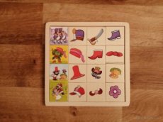 Dřevěná skládačka