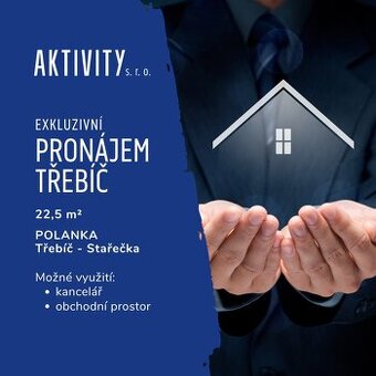 Pronájem kanceláře, obchodního prostoru s parkováním