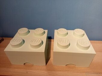 Dvě lego krabice s úložným prostorem - 1