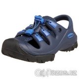 Nádherné trekové lehoulinké sandálky CROCS trialbreak blue