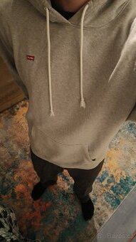Šedá mikina Levi’s XL – top stav