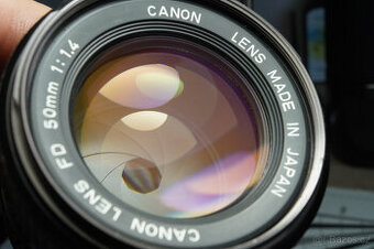 OBJEKTIV Canon New FD 50mm f/1.4