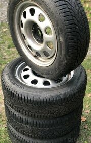 4x celoroční pneu s disky BARUM QUARTARIS 5 185/60 R14