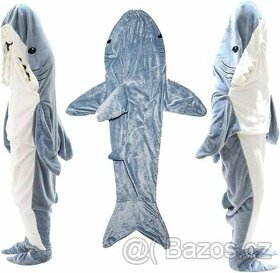 Pyžamový spací overal - žralok