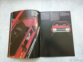 Fiat 131 Mirafiori - katalog 1979 - doprava v ceně