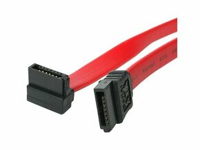 ROLINE datový SATA kabel -- délka 100 cm, červený, lomený