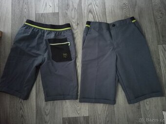 2x kraťasy Sportisimo NOVÉ  134/140 pro dvojčata