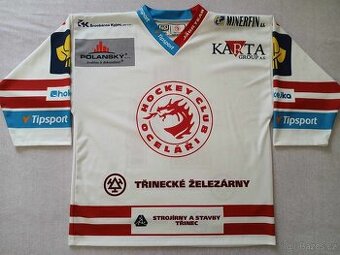 Hokejový dres HC Oceláři Třinec Zbyněk Irgl