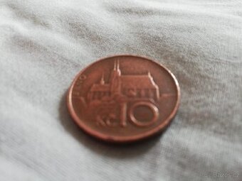 Vzácná 10kč 1996 - 1